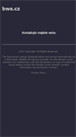 Mobile Screenshot of bws.cz